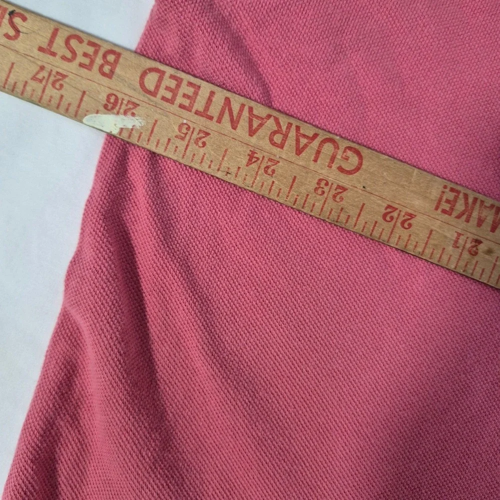 Polo Ralph Lauren Polo Shirt‎ Mens XL Pink Short Sleeve Pique Cotton Pony Logo